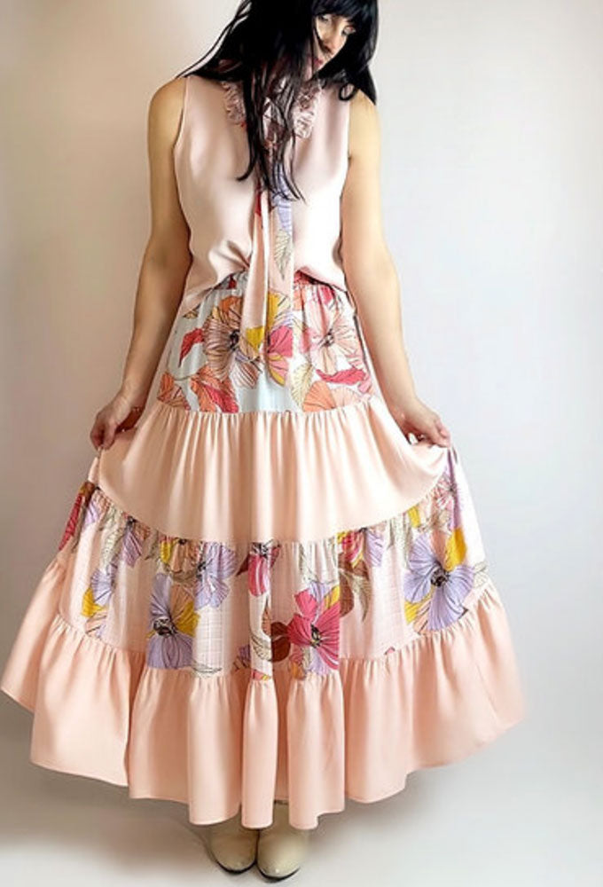 Pink prairie skirt cheap