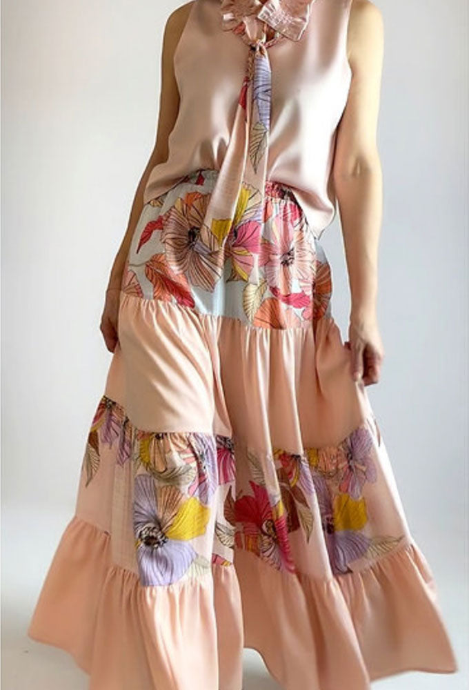 Pink prairie skirt cheap