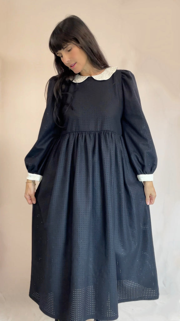 The Black Echo Dress