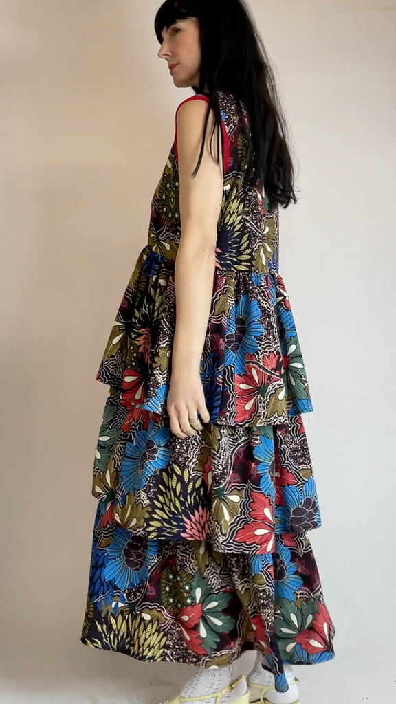 The Carousel Sleeveless Dress in Jersey